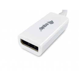 Equip 133440 videokaapeli-adapteri 0,15 m Mini DisplayPort DisplayPort Valkoinen