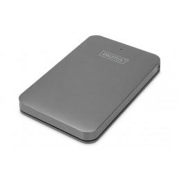 Digitus DA-71114 tallennusaseman kotelo HDD- SSD-kotelo Musta 2.5"