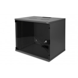 Digitus ECO-Line 9U 19" Wall Mounting Cabinet Seinään asennettava laitekehikko Musta