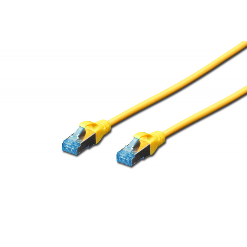 Digitus Patch Cable, SFTP, CAT5E, 5M, yellow verkkokaapeli Keltainen SF UTP (S-FTP)