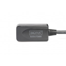 Digitus USB 2.0 5m USB-kaapeli USB A Musta