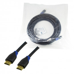 LogiLink CH0065 HDMI-kaapeli 7,5 m HDMI-tyyppi A (vakio) Musta