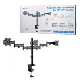 LogiLink BP0050 monitorin kiinnike ja jalusta 68,6 cm (27") Musta Vastaanotto