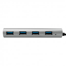 LogiLink UA0307 keskitin USB 3.2 Gen 1 (3.1 Gen 1) Type-A 5000 Mbit s Alumiini