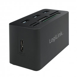 LogiLink CR0042 keskitin USB 3.2 Gen 1 (3.1 Gen 1) Type-A 5000 Mbit s