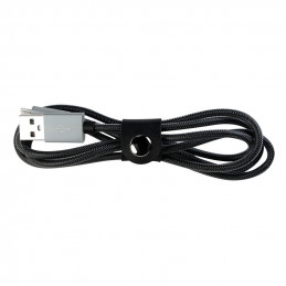 LogiLink CU0134 USB-kaapeli 2 m USB 2.0 USB A Micro-USB B Musta, Harmaa