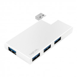 LogiLink UA0303 keskitin USB 3.2 Gen 1 (3.1 Gen 1) Type-A 5000 Mbit s Hopea