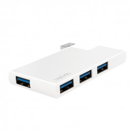 LogiLink UA0303 keskitin USB 3.2 Gen 1 (3.1 Gen 1) Type-A 5000 Mbit s Hopea