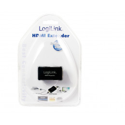 LogiLink Video Repeater HDMI Musta