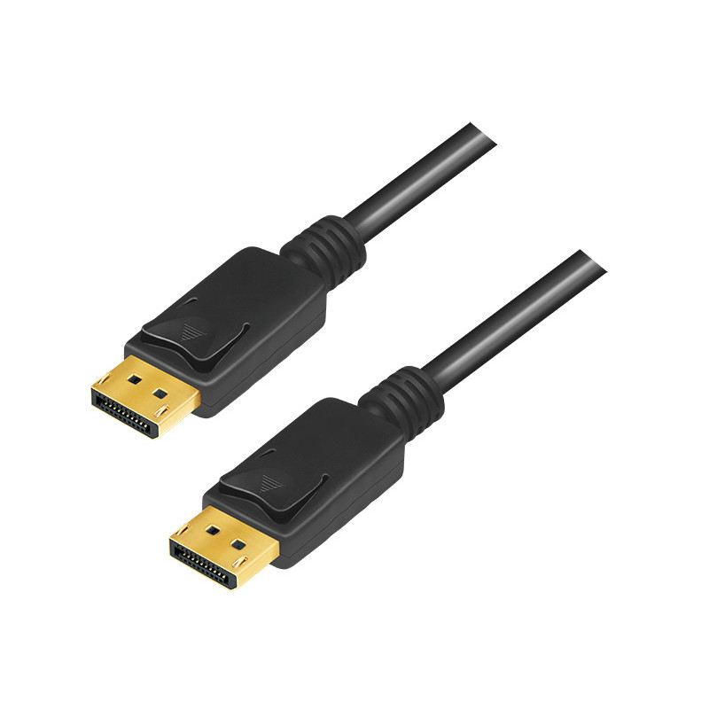 LogiLink CV0139 DisplayPort-kaapeli 5 m Musta