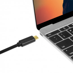 LogiLink UA0334 videokaapeli-adapteri 3 m USB Type-C VGA (D-Sub) Musta