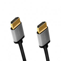 LogiLink CHA0101 HDMI-kaapeli 2 m HDMI-tyyppi A (vakio) Musta, Harmaa