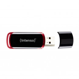 Intenso 64GB USB2.0 USB-muisti USB A-tyyppi 2.0 Musta, Punainen