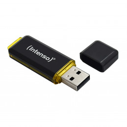 Intenso High Speed Line USB-muisti 128 GB USB A-tyyppi 3.2 Gen 1 (3.1 Gen 1) Musta, Keltainen