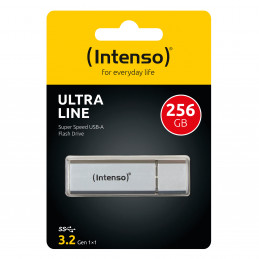 Intenso Ultra Line USB-muisti 256 GB USB A-tyyppi 3.2 Gen 1 (3.1 Gen 1) Hopea