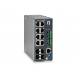 LevelOne IGP-1271 Hallittu L3 Gigabit Ethernet (10 100 1000) Power over Ethernet -tuki Harmaa