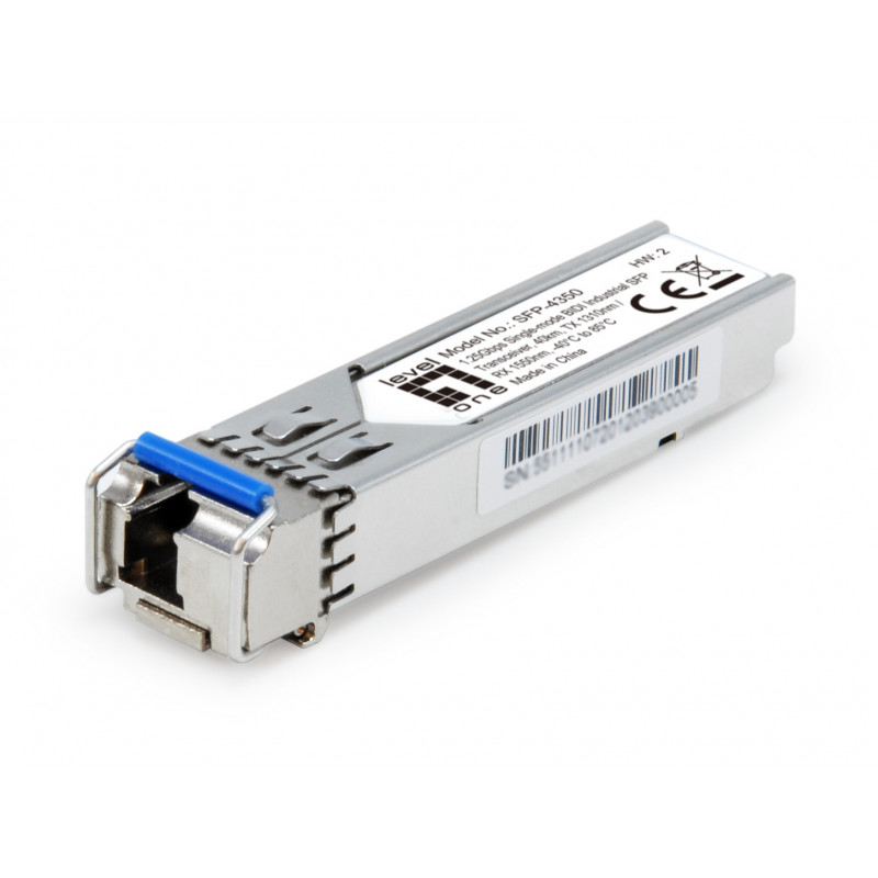 LevelOne SFP-4350 lähetin-vastaanotinmoduuli Valokuitu 1250 Mbit s