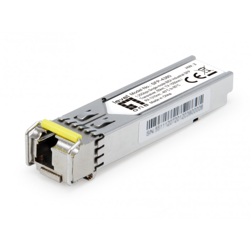 LevelOne SFP-4380 lähetin-vastaanotinmoduuli Valokuitu 1250 Mbit s