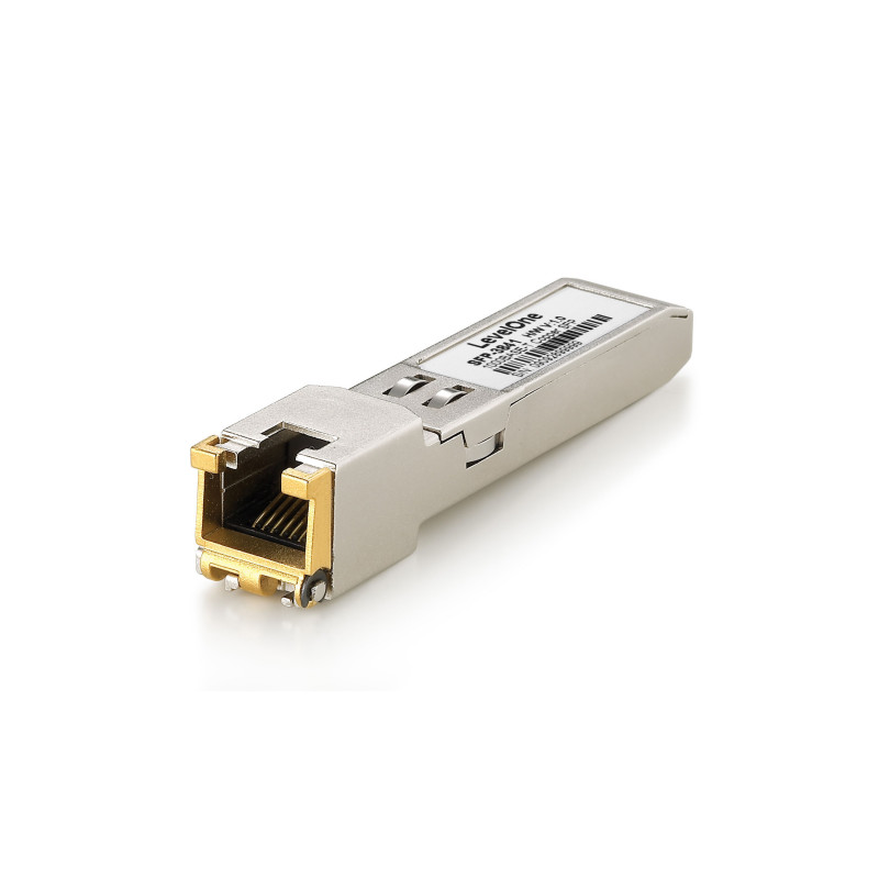 LevelOne SFP-3841 lähetin-vastaanotinmoduuli Kupari 1250 Mbit s