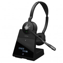 Jabra Engage 75 Stereo Kuulokkeet Langaton Pääpanta Toimisto puhelukeskus Bluetooth Musta