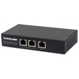 Intellinet 561266 verkkokytkin Hallitsematon Gigabit Ethernet (10 100 1000) Power over Ethernet -tuki Musta