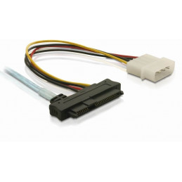 DeLOCK Cable mini SAS 26pin - 4x SAS 29 pin (SFF 8086 SFF 8482 + Power) 50cm SATA-kaapeli 0,5 m