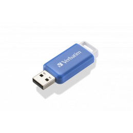 Verbatim V DataBar USB-muisti 64 GB USB A-tyyppi 2.0 Sininen