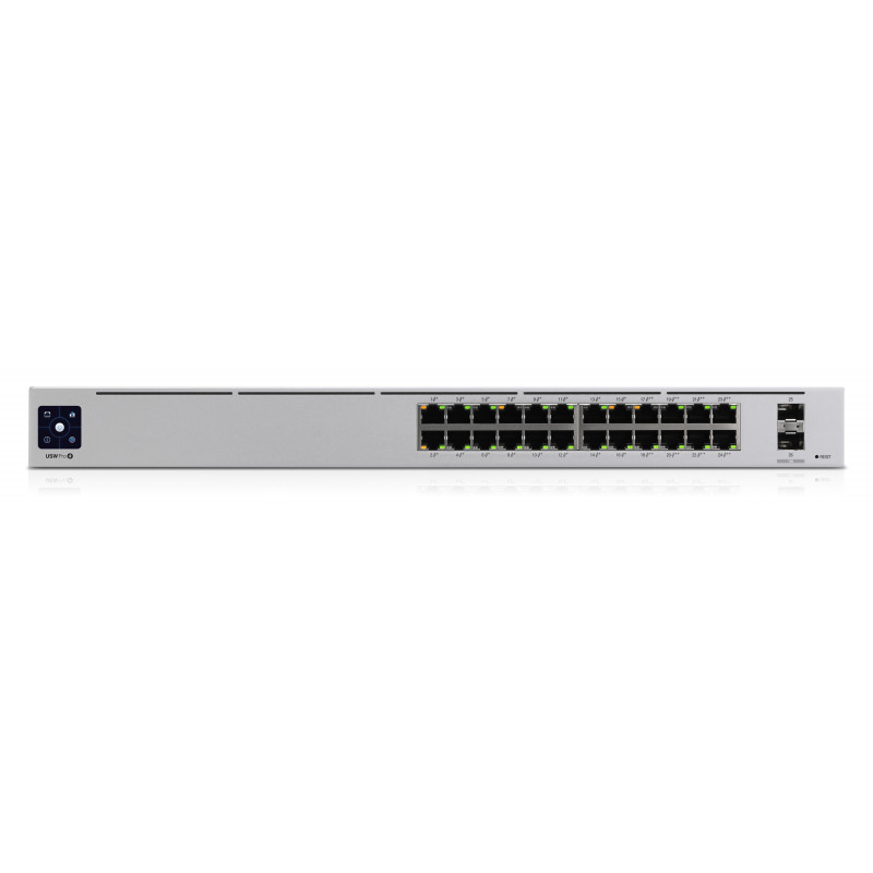 Ubiquiti Networks UniFi Pro 24-Port PoE Hallittu L2 L3 Gigabit Ethernet (10 100 1000) Power over Ethernet -tuki 1U Hopea