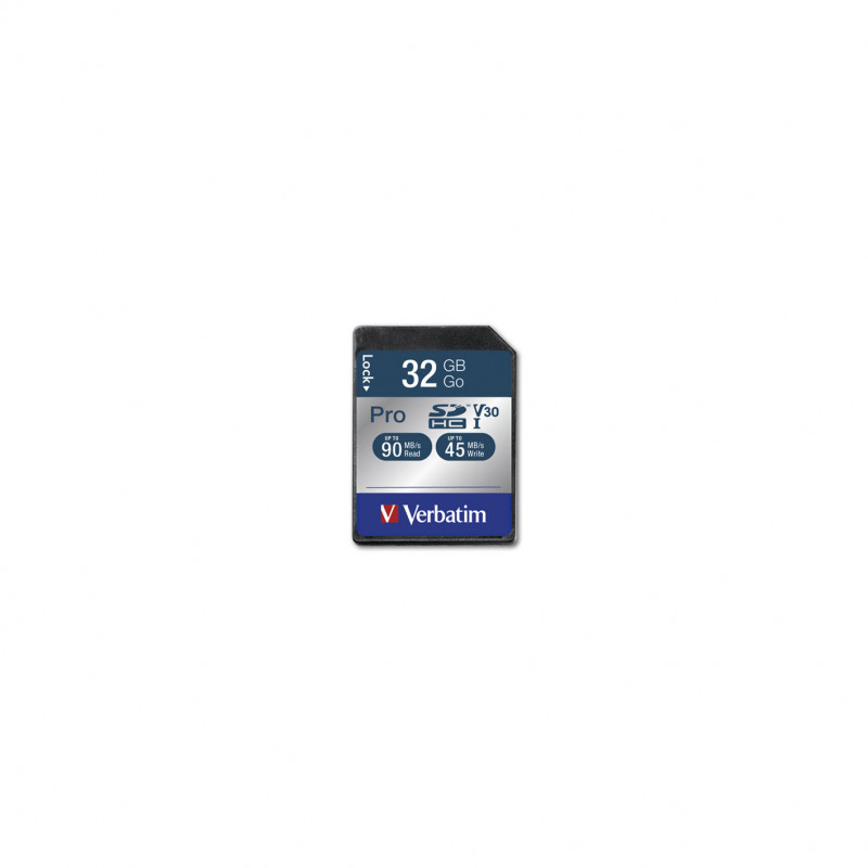 Verbatim Pro 32 GB SDHC UHS Luokka 10