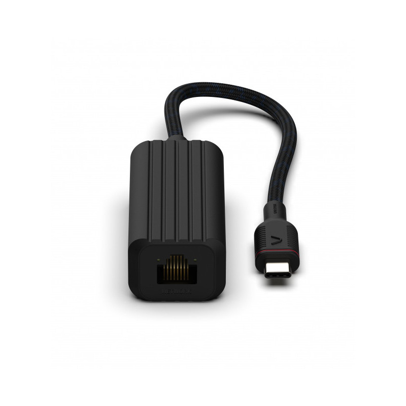 Unisynk 10379 keskitin USB Type-C 10000 Mbit s Musta