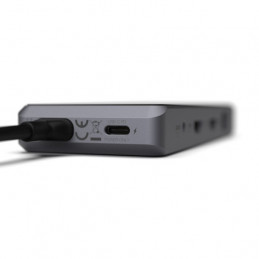 Unisynk 10351 keskitin USB Type-C 5000 Mbit s Musta