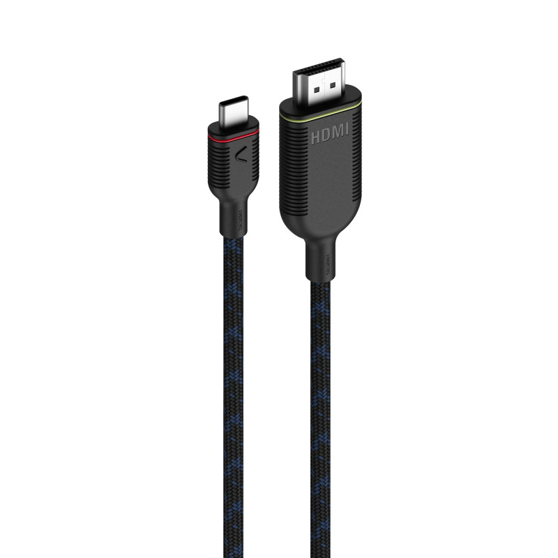 Unisynk 10371 videokaapeli-adapteri 1,5 m USB Type-C HDMI Musta