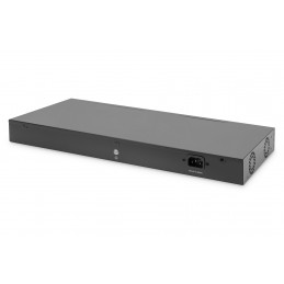 Digitus DN-95347-1 verkkokytkin Hallitsematon Gigabit Ethernet (10 100 1000) 1U Harmaa