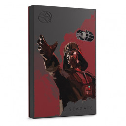 Seagate Game Drive Darth Vader™ Special Edition FireCuda ulkoinen kovalevy 2000 GB Musta, Punainen