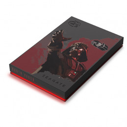 Seagate Game Drive Darth Vader™ Special Edition FireCuda ulkoinen kovalevy 2000 GB Musta, Punainen