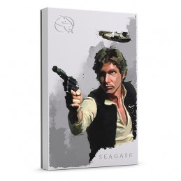 Seagate Game Drive Han Solo™ Special Edition FireCuda ulkoinen kovalevy 2000 GB Harmaa