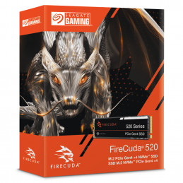 Seagate FireCuda 520 M.2 1000 GB PCI Express 4.0 3D TLC NAND NVMe