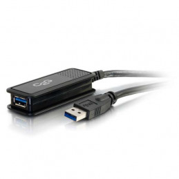 C2G 89943 USB-kaapeli 5 m USB 3.2 Gen 1 (3.1 Gen 1) USB A Musta
