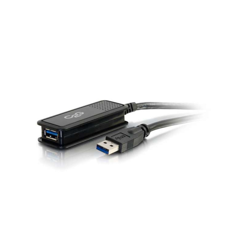 C2G 89943 USB-kaapeli 5 m USB 3.2 Gen 1 (3.1 Gen 1) USB A Musta