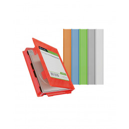 ICY BOX IB-AC6251-6 Folio-kotelo Muovi Sininen, Vihreä, Harmaa, Oranssi, Punainen, Valkoinen
