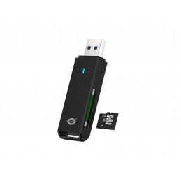 Conceptronic BIAN02B kortinlukija USB 3.2 Gen 1 (3.1 Gen 1) Type-A Musta