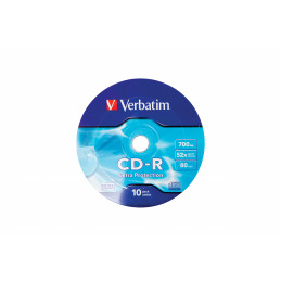 Verbatim CD-R 52X 700MB 10PK OPS Wrap EP 10 kpl