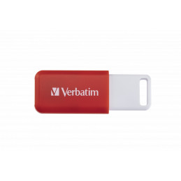 Verbatim DataBar USB-muisti 16 GB USB A-tyyppi 2.0 Punainen