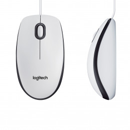 Logitech M100 hiiri Molempikätinen USB A-tyyppi Optinen 1000 DPI