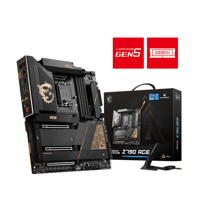 MSI MEG Z790 ACE emolevy Intel Z790 LGA 1700 Laajennettu ATX