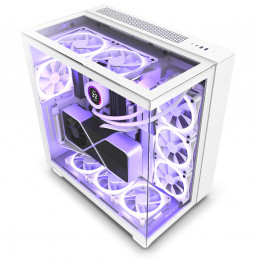 NZXT H9 Elite Midi Tower Valkoinen