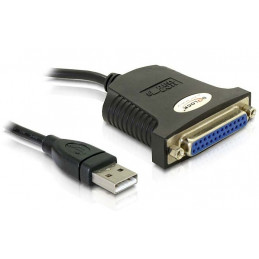 DeLOCK USB 1.1 parallel adapter rinnakkaiskaapeli 0,8 m