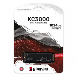 69,90 € | Kingston Technology KC3000 M.2 1024 GB PCI Express 4.0 3D...