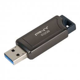 PNY PRO Elite V2 USB-muisti 512 GB USB A-tyyppi 3.2 Gen 2 (3.1 Gen 2) Musta