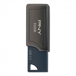 PNY PRO Elite V2 USB-muisti 512 GB USB A-tyyppi 3.2 Gen 2 (3.1 Gen 2) Musta